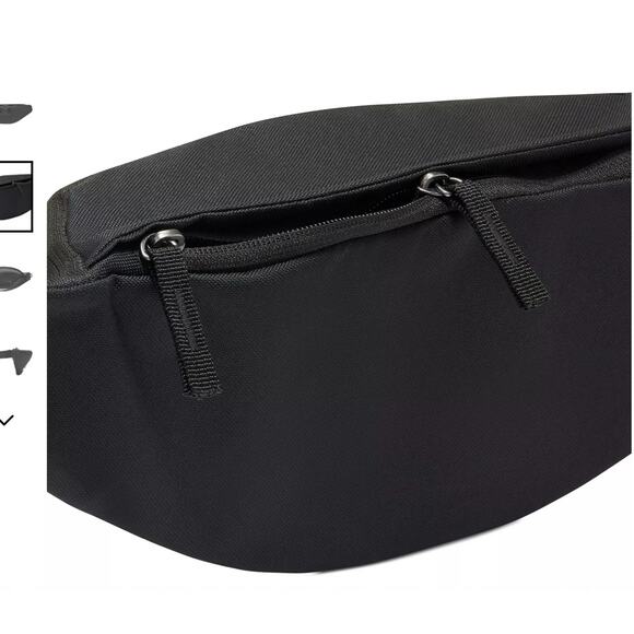 NIKE NWT Belt Bag Waistpack 3 Liter – Black & White Logo NEW - Picture 6 of 11